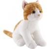 Mačka hrdzavo-biela sediaca 20 cm