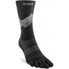 Injinji Run Lightewight Crew Coolmax unisex prstové ponožky Barva: Black, Velikost: L