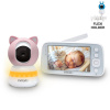 EVOLVEO Baby Monitor N5 - Set videoopatrovateľky s 360 ° dohľadom, obojsmernou komunikáciou a uspávankami, CAM-5-P