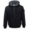 Portwest KS32 PEWTER Mikina na zips Čierna, XXL