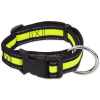 Obojok DOG FANTASY Neoprene limetka S 1 ks