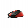 C-TECH myš WM-01, červená, USB (WM-01R)