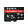 SanDisk micro SDXC karta 512GB Express (880/650 MB/s, A1, UHS-I, U3)