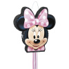 Disney Minnie Mouse Pinata, Shaped Pull String