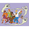 Maľovanie podľa čísel Záhady sro a duchovia o Halloweene (Scooby Doo), 40x50 cm, vypnuté plátno na rám (6064051)