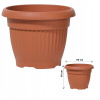 PlasticFuture Květináč Terra I terakota, 50 cm