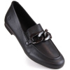 Dámske kožené poltopánky RKR645 black - Remonte 39