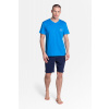 Henderson Pánske Pyžamo model 152050 Modré Modrá XXL