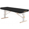 Prenosný elektrický masážny stôl Clap Tzu Linea Ayurveda Farba: PU - čierna (black), Doplnky: sieťové napájanie + vstavané elektrické vyhrievanie + nožný spínač 192*80 cm | 30 kg | 13 farieb