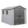 Lifetime Terra plastový záhradný domček 213x356x228 cm, šedá farba Lifetime