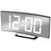 E-CLOCK DT-0765 LED budík, digitálne hodiny čierna