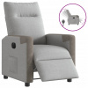 Elektrické rozkladacie kreslo Cloud Grey Fabric