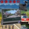 KAMERA SAMOCHODOWA 1080P FULL HD ZÁZNAMNÍK JAZDY S NOČNÝM VIDENÍM G-SENZOR