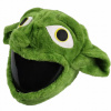 Kryt na motocyklovú prilbu FunnyRiders Green Alien
