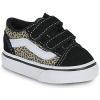 Vans Nízke tenisky Old Skool V LEOPARD Čierna