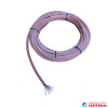Saunový silikonový kábel SiHF-J 5 x 2.50 mm²