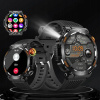SMARTWATCH VODOTESNÝ PÁNSKY KOMPAS GPS TEPOVÁ SÚSTAVA BATERKA GPS NÁRAMOK AMOLED