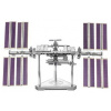 Metal Earth Luxusní ocelová stavebnice Mezinárodní vesmírná stanice (ISS)