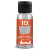 Darwi Farby na textil, 50 ml metalická strieborná
