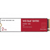 WD RED SSD NVMe 2TB PCIe SN700, Geb3 8GB/s, (R:3400/W:2900 MB/s) TBW 2500 WDS200T1R0C
