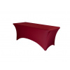 TENTino Elastický poťah EXTREME na skladací stôl 150-152x76 cm VIAC FARIEB Farba obrusu: VÍNOVÁ / CLARET