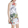 Desigual Dámske šaty TROPICAL Biela XS Šaty