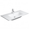 Duravit ME BY STARCK umývadlo nábytkové 103x49 s prepadom, otv.pre bat, Biela 2336100000 2336100000