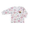 Dojčenské tričko s dlhým rukávom Koala Flowers 62 (3-6m)