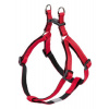 Nobby SOFT GRIP postroj nylon L-XL 60-86cm / 25mm červená