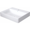 Duravit DuraSquare umývadlo 60x47 cm obdĺžnik klasické umývadlo-umývadlo na nábytok biela 2353600071