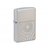 Zippo 22112 Flame And Circles Design