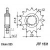 JT Reťazové koliečko JT JTF 1531-15 15T, 525