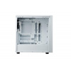 Cooler Master case Elite 502 White Lite, Průhledná bočnice, ATX, 1x 120mm Fan, bílá