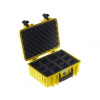 B-W Outdoor Case Type 4000 yellow padded partition insert