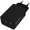 ColorWay 2x USB/ sieťová nabíjačka/ 10W/ 100V-240V/ čierna