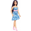 LALKA BARBIE FASHIONISTAS bábika Barbie #231 HYT89