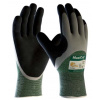 ATG 34-305 MAXICUT OIL Protiporezné rukavice Zelená-Čierna, 9