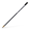 Grafitová ceruzka s gumou, HB, trojhranný tvar, FABER-CASTELL 