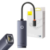 Sieťový adaptér USB-C na RJ45 zo série Baseus Lite (sivý)