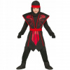 Kostým pre chlapca- Detský outfit Ninja Shadow Samurai Warrior 7-9 rokov (Detský outfit Ninja Shadow Samurai Warrior 7-9 rokov)
