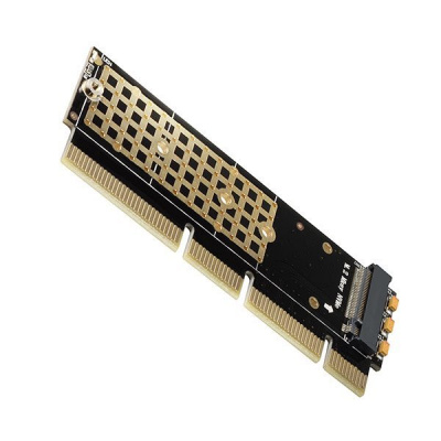 AXAGON slot adaptér do PCIe x16/x8/x4 na 1x M.2 NVMe M-KEY / PCEM2-1U / 1U PCEM2-1U