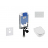 Ideal Standard ProSys Set predstenovej inštalácie, klozetu a sedadla Mio, tlačidla Oleas M2, Rimless, Slowclose, Antibak, biela ProSys80M SP139