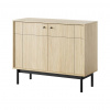 Piaski Komoda JAPANDI K104, dub linea