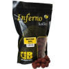 Boilies Carp Inferno Hot Line 24mm 1kg príchuť Medúza (mäsovo-ovocné-pikantné)