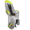 Detská sedačka na bicykel HAMAX Cyklosedačka Amaze Light grey/lime padding (7029775532052)