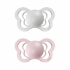 BIBS Couture anatomické cumlíky zo silikónu 2ks - veľkost 1 - Haze / Blossom