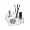 Plastový organizér na make-up, 8 priehradiek