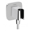 Hansgrohe Fixfit Q prípojka hadice so sprchovým držiakom Chróm HG 26887000