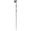 LEKI Nordic Walking palice Flash Carbon, zelená metalická-čierna-neónovožltá - 100 cm