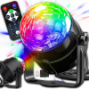 DISCO GUĽA PROJEKTOR RGB LED DISKOTÉKOVÝ REFLEKTOR NA PÁRTY LASER + DIAĽKOVÉ OVLÁDANIE